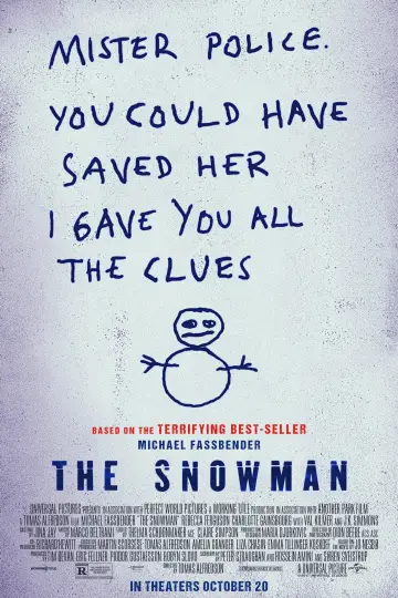 Poster to the movie "The Snowman" #862856