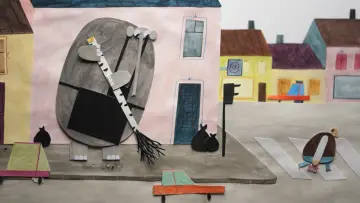 Backdrop to the movie "The Elephant and The Bicycle" #1196245