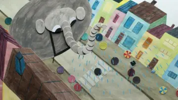 Backdrop to the movie "The Elephant and The Bicycle" #1196253