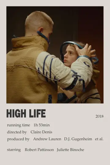 Poster to the movie "High Life" #950082