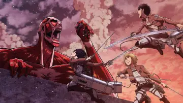 Backdrop to the movie "Attack on Titan: Crimson Bow and Arrow" #1027780