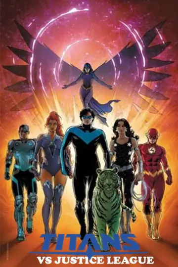 Poster to the movie "Justice League vs. Teen Titans" #949937