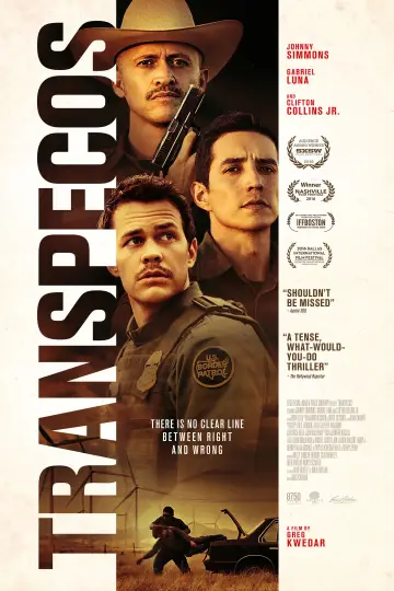 Poster to the movie "Transpecos" #713980