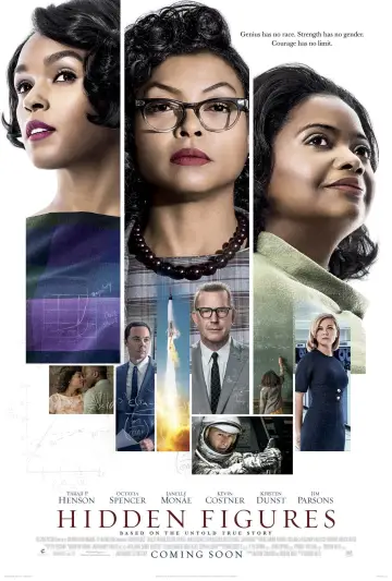 Poster to the movie "Hidden Figures" #19765