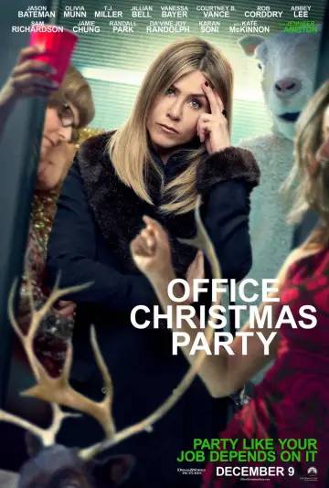 Poster to the movie "Office Christmas Party" #809980