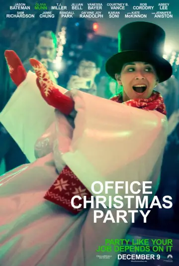 Poster to the movie "Office Christmas Party" #809982