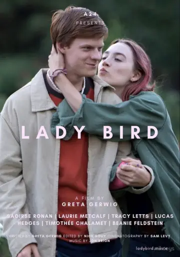 Poster to the movie "Lady Bird" #841439