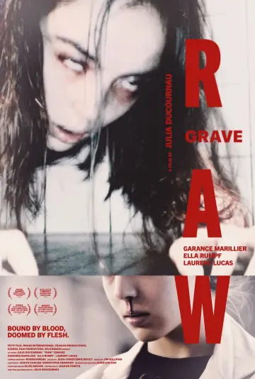 Poster to the movie "Raw" #1180864