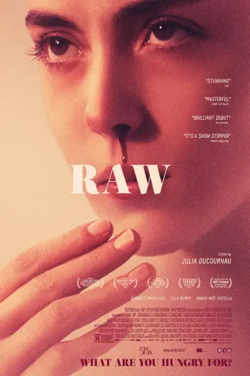 Poster to the movie "Raw" #991967