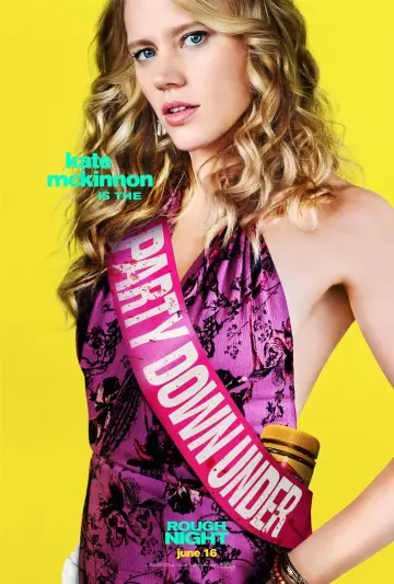 Poster to the movie "Rough Night" #107111
