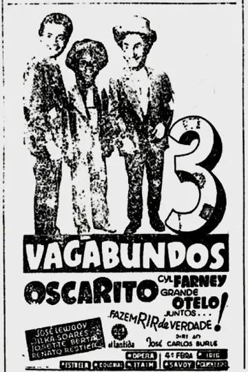 Poster to the movie "Três Vagabundos" #1166881