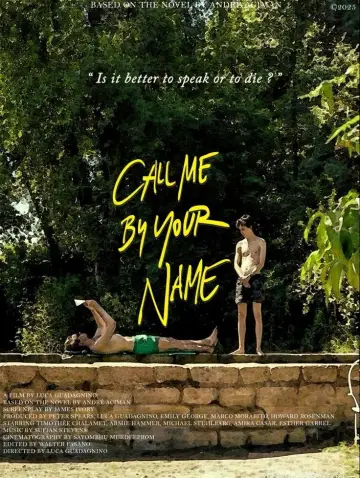 Poster to the movie "Call Me by Your Name" #1193858