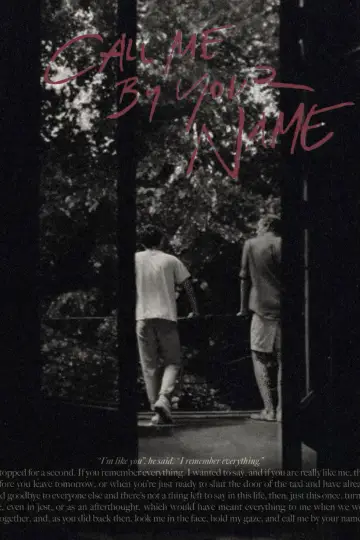 Poster to the movie "Call Me by Your Name" #750230