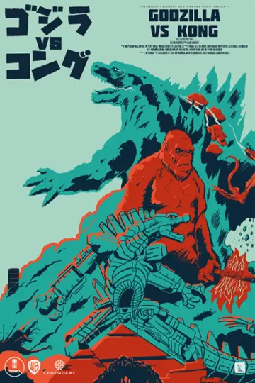 Poster to the movie "Godzilla vs. Kong" #620483