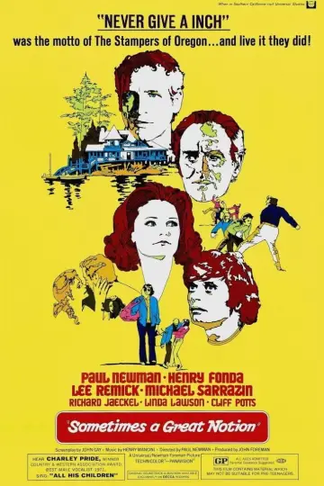 Poster to the movie "Sometimes a Great Notion" #1079544