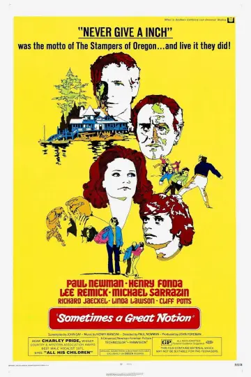 Poster to the movie "Sometimes a Great Notion" #1079552
