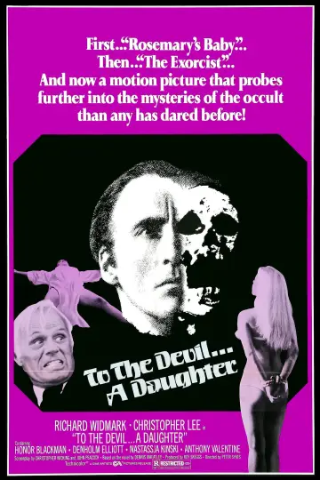 Poster to the movie "To the Devil a Daughter" #1095917