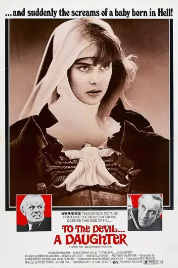 Poster to the movie "To the Devil a Daughter" #1095926