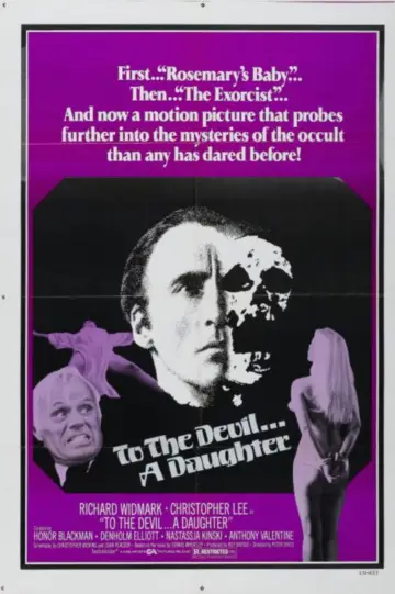 Poster to the movie "To the Devil a Daughter" #1095927