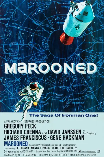 Poster to the movie "Marooned" #1099569