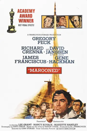Poster to the movie "Marooned" #1099572