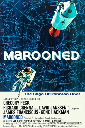 Poster to the movie "Marooned" #1099573