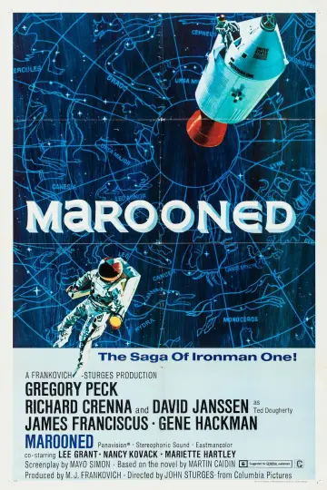 Poster to the movie "Marooned" #1099574