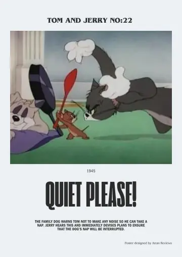 Poster to the movie "Quiet Please!" #928832