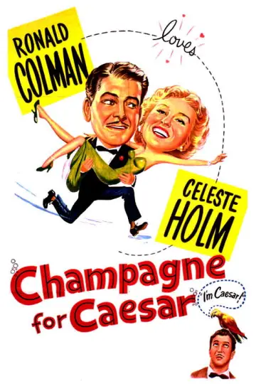 Poster to the movie "Champagne for Caesar" #1040724