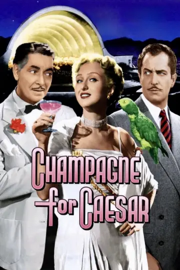 Poster to the movie "Champagne for Caesar" #1040726