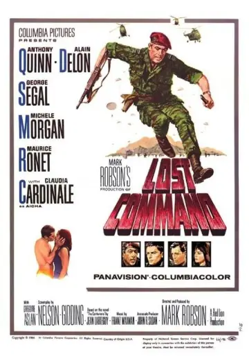 Poster to the movie "Lost Command" #1127082