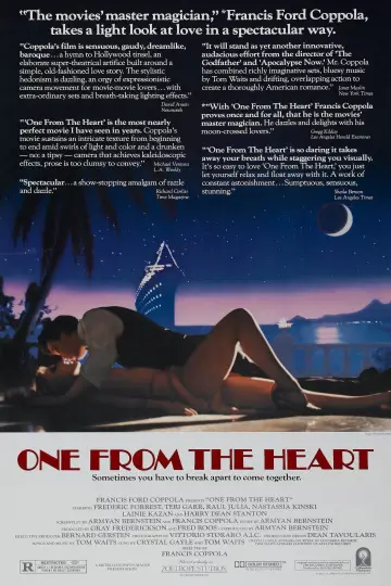 Poster to the movie "One from the Heart" #759177