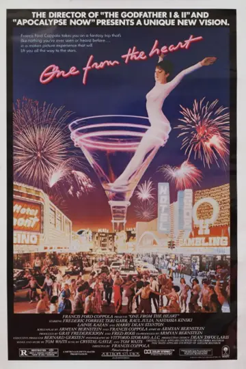 Poster to the movie "One from the Heart" #759182