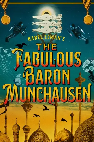 Poster to the movie "The Fabulous Baron Munchausen" #1113829