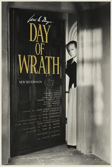 Poster to the movie "Day of Wrath" #1136199