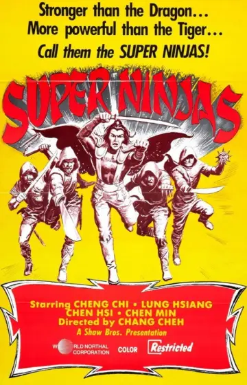 Poster to the movie "Five Element Ninjas" #1110736