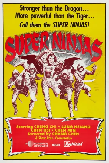 Poster to the movie "Five Element Ninjas" #1110738
