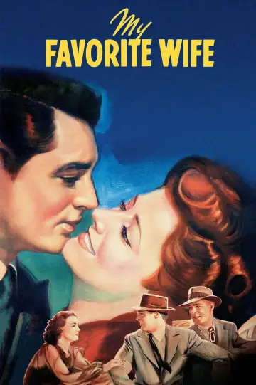 Poster to the movie "My Favorite Wife" #664141