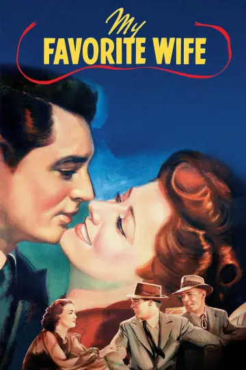 Poster to the movie "My Favorite Wife" #664143