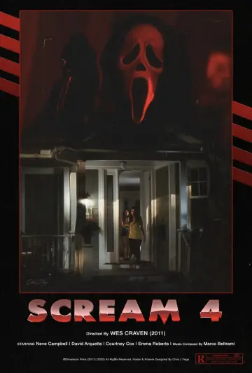 Poster to the movie "Scream 4" #1179340