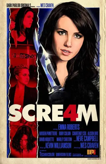 Poster to the movie "Scream 4" #1216055