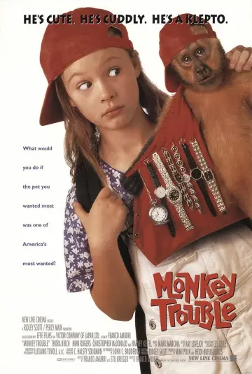 Poster to the movie "Monkey Trouble" #1068180