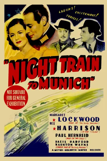 Poster to the movie "Night Train to Munich" #1571669