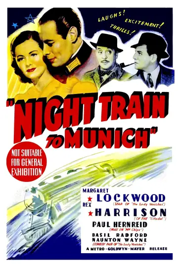 Poster to the movie "Night Train to Munich" #1571670