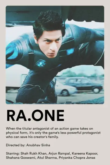 Poster to the movie "Ra.One" #874598