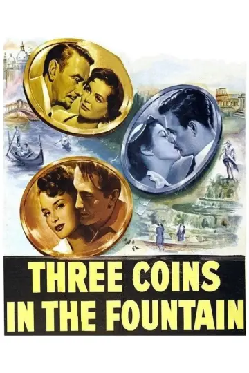 Poster to the movie "Three Coins in the Fountain" #1045097