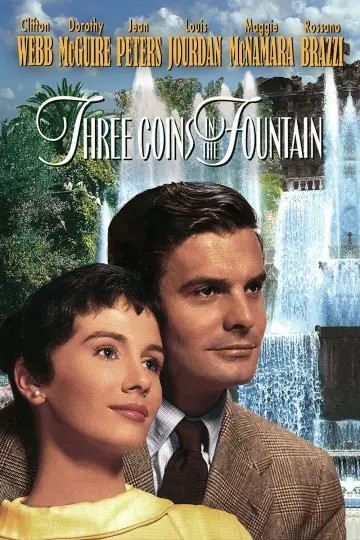 Poster to the movie "Three Coins in the Fountain" #1045101