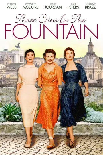 Poster to the movie "Three Coins in the Fountain" #1045102