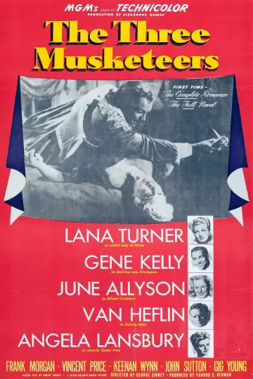 Poster to the movie "The Three Musketeers" #354476