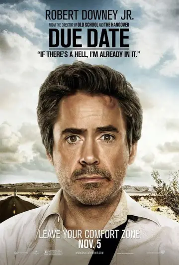 Poster to the movie "Due Date" #668666